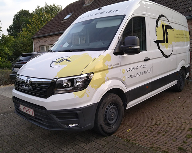 Bedrijfswagen JF Schilderwerken